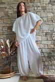Randles Puff Sleeve Blouse White
